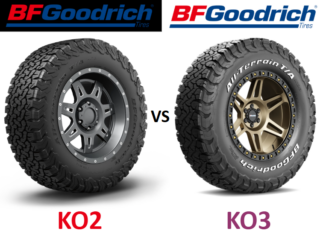 BFGoodrich All-Terrain TA KO2 vs KO3