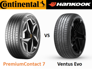 Continental PremiumContact 7 vs Hankook Ventus Evo