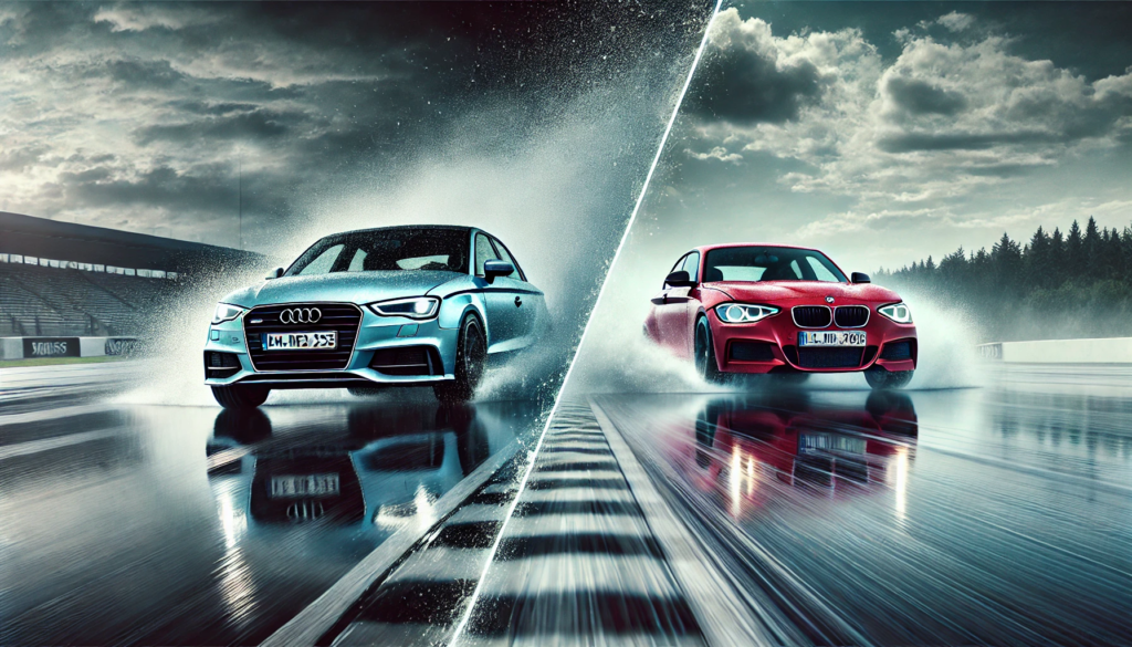 Testing Vehicle of choice: Audi A3 & BMW 1 series.