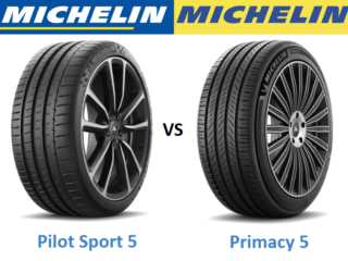 Michelin Pilot Sport 5 vs Michelin Primacy 5