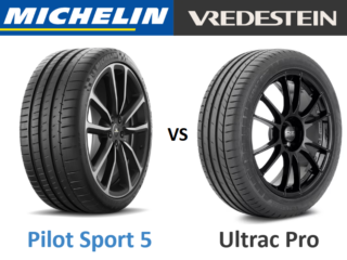 Michelin Pilot Sport 5 vs Vredestein Ultrac Pro