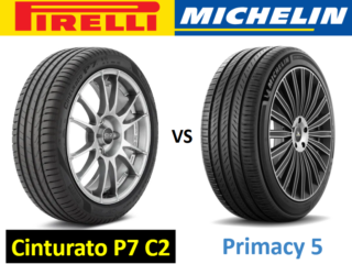 Pirelli Cinturato P7 C2 vs Michelin Primacy 5
