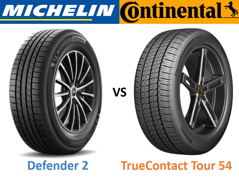 Michelin Defender 2 vs Continental TrueContact Tour 54 - Top Tire Review