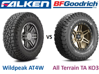 BFGoodrich All-Terrain TA KO3 vs Falken WildPeak AT4W