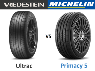 Vredestein Ultrac vs Michelin Primacy 5