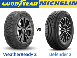 Goodyear Assurance WeatherReady 2 vs Michelin Defender 2