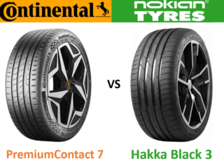 Continental PremiumContact 7 vs Nokian Hakka Black 3
