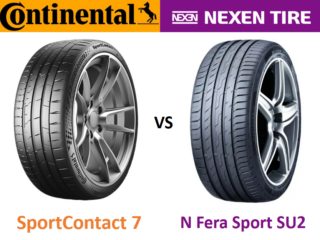Continental SportContact 7 vs Nexen N Fera Sport SU2