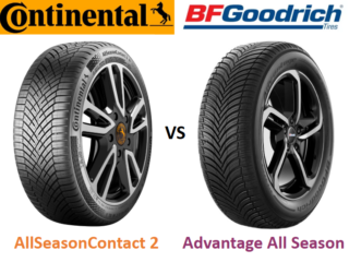 Continental AllSeasonContact 2 vs BFGoodrich Advantage All Season
