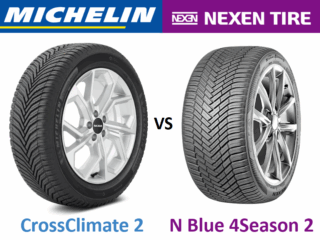 Michelin CrossClimate 2 vs Nexen N Blue 4Season 2