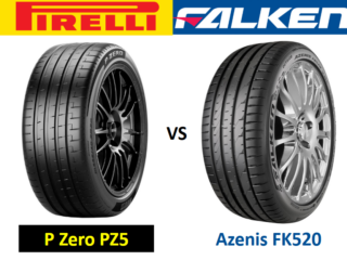 Pirelli P Zero PZ5 vs Falken Azenis FK520