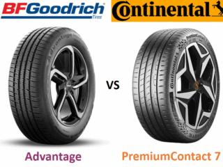 BFGoodrich Advantage vs Continental PremiumContact 7
