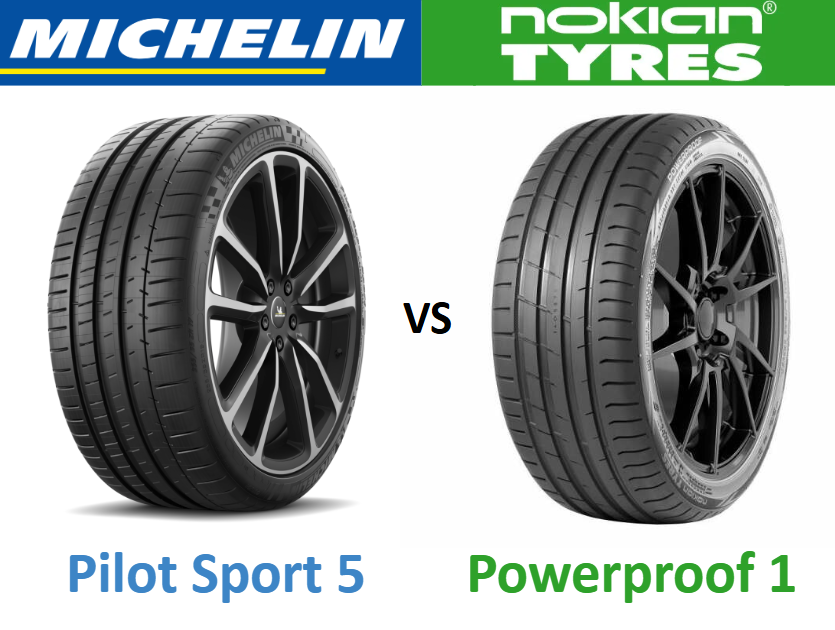 Michelin Pilot Sport 5 vs Nokian Powerproof 1