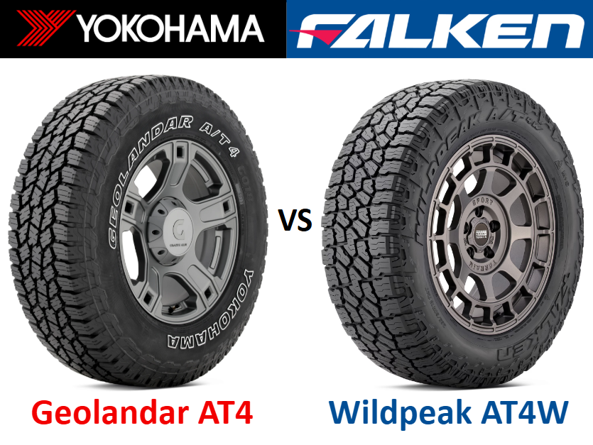Yokohama Geolandar AT4 vs Falken WildPeak AT4W