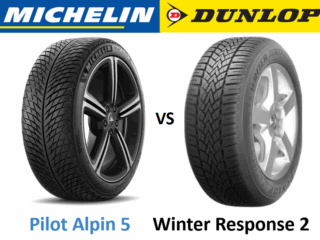 Michelin Pilot Alpin 5 vs Dunlop Winter Response 2