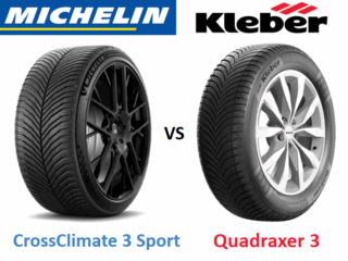 Michelin CrossClimate 3 Sport vs Kleber Quadraxer 3