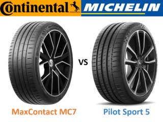 Continental MaxContact MC7 vs Michelin Pilot Sport 5