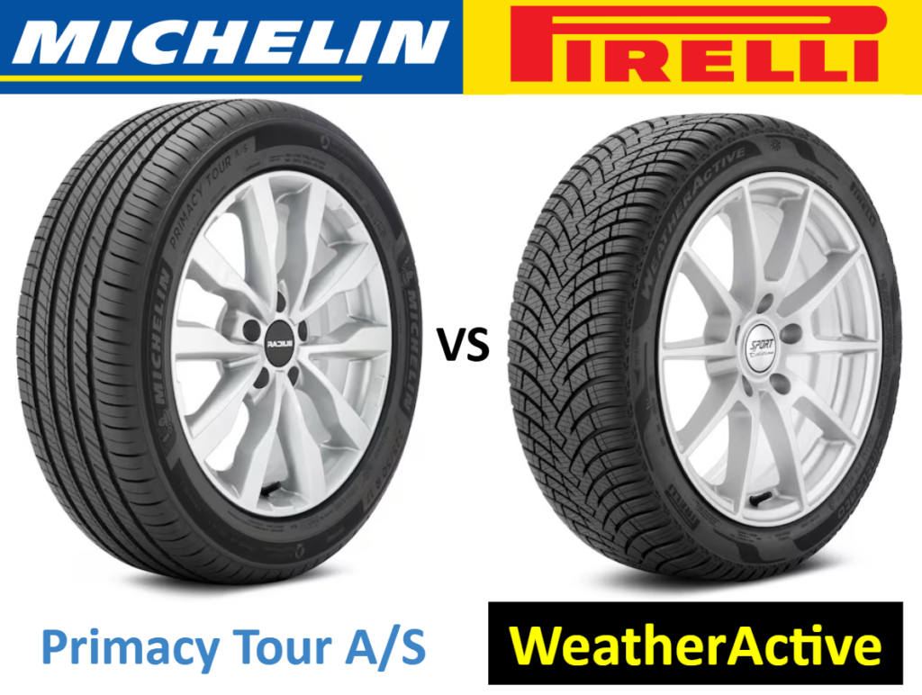 Michelin Primacy Tour A/S vs Pirelli Cinturato WeatherActive