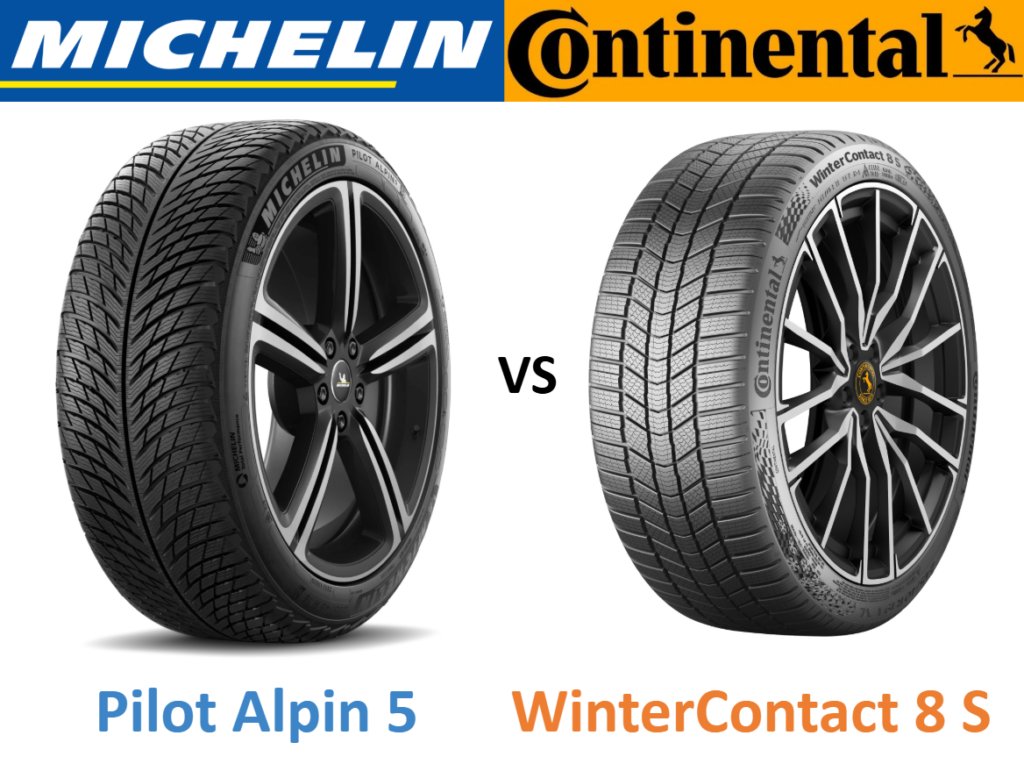 Michelin Pilot Alpin 5 vs Continental WinterContact 8 S