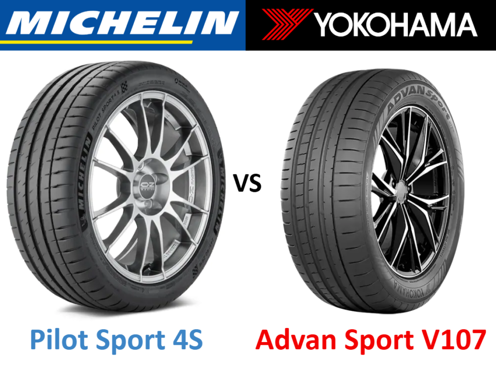 Michelin Pilot Sport 4S vs Yokohama Advan Sport V107