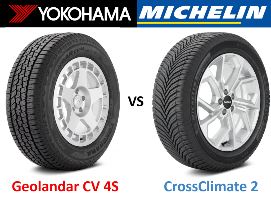 Yokohama Geolandar CV 4S vs Michelin CrossClimate2