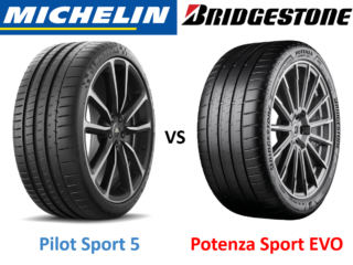 Michelin Pilot Sport 5 vs Bridgestone Potenza Sport Evo