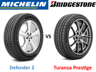 Michelin Defender 2 vs Bridgestone Turanza Prestige