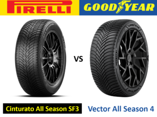 Pirelli Cinturato All Season SF3 vs Goodyear Vector All Season 4