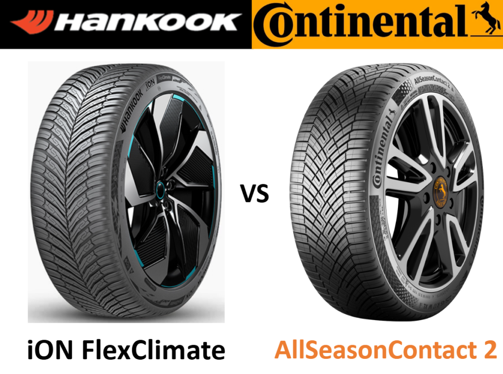 Hankook iON FlexClimate vs Continental AllSeasonContact 2