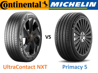 Continental UltraContact NXT vs Michelin Primacy 5
