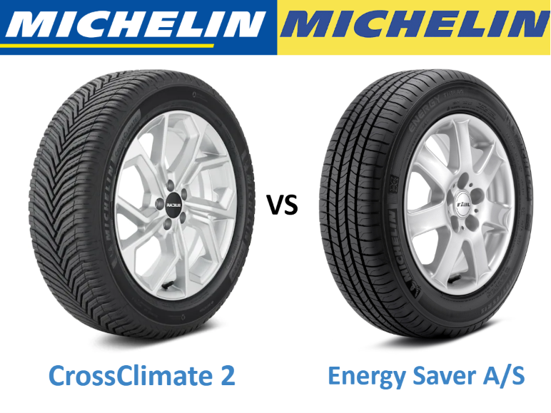 Michelin CrossClimate 2 vs Michelin Energy Saver A/S