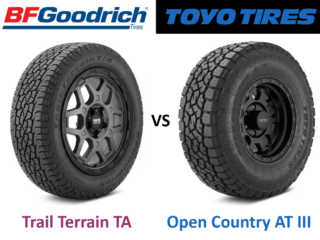 BFGoodrich Trail Terrain TA vs Toyo Open Country AT III