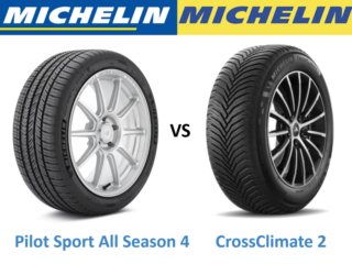 Michelin Pilot Sport All Season 4 vs Michelin CrossClimate 2