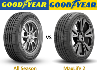 Goodyear Assurance All Season vs Goodyear Assurance MaxLife 2