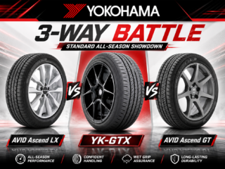 Yokohama AVID Ascend LX vs YK-GTX vs AVID Ascend GT