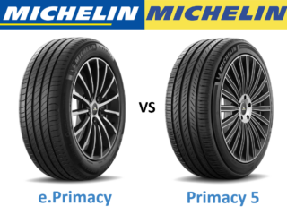 Michelin e.Primacy vs Michelin Primacy 5