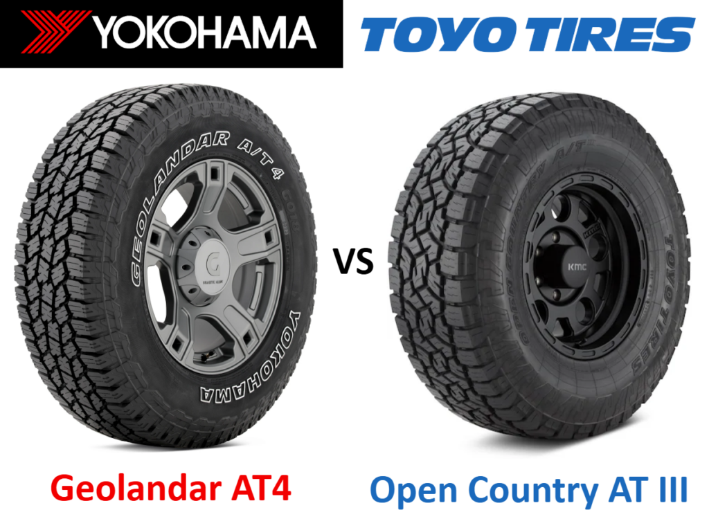 Yokohama Geolandar A/T4 vs Toyo Open Country A/T III