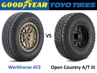 Goodyear Wrangler Workhorse AT2 vs Toyo Open Country A/T III
