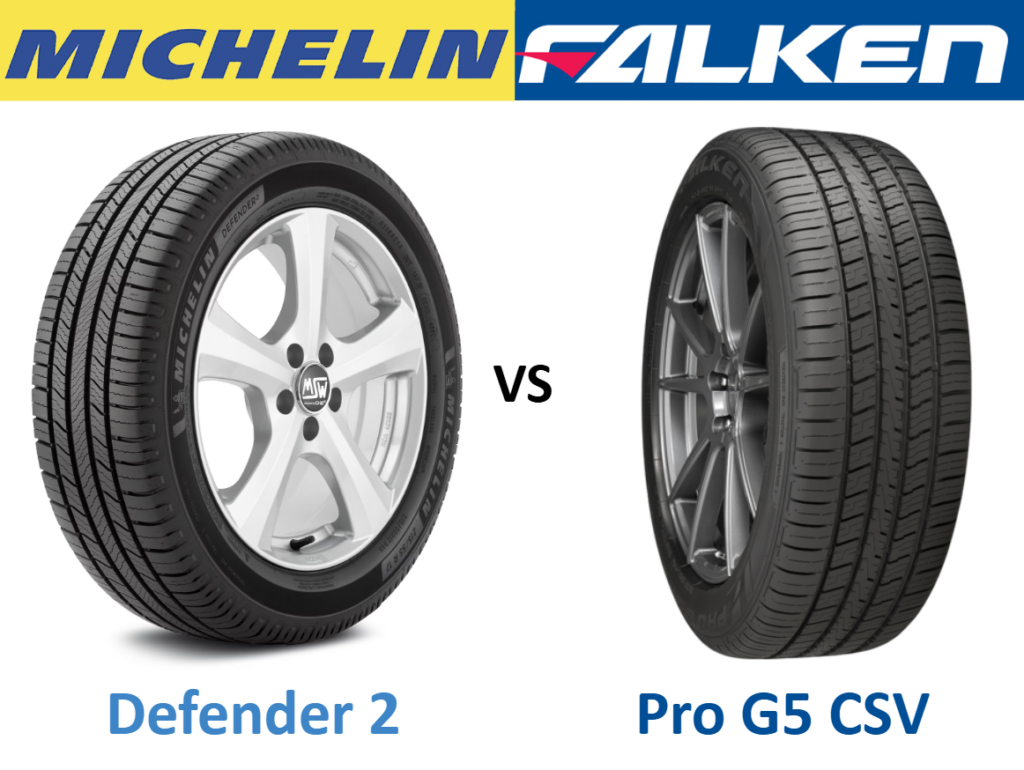Michelin Defender 2 vs Falken Pro G5 CSV