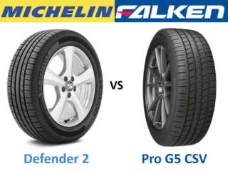 Michelin Defender 2 vs Falken Pro G5 CSV