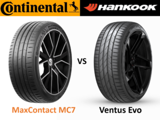 Continental MaxContact MC7 vs Hankook Ventus evo K137