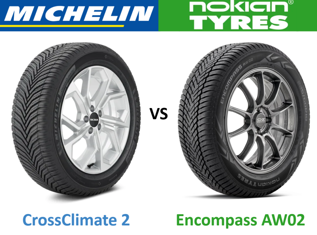 Michelin CrossClimate 2 vs Nokian Encompass AW02