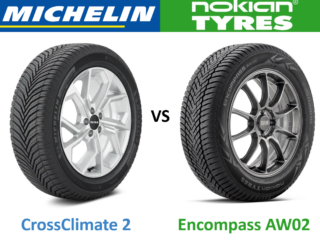Michelin CrossClimate 2 vs Nokian Encompass AW02