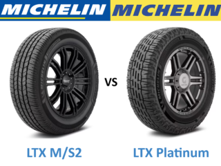 Michelin Defender LTX M/S2 vs LTX Platinum
