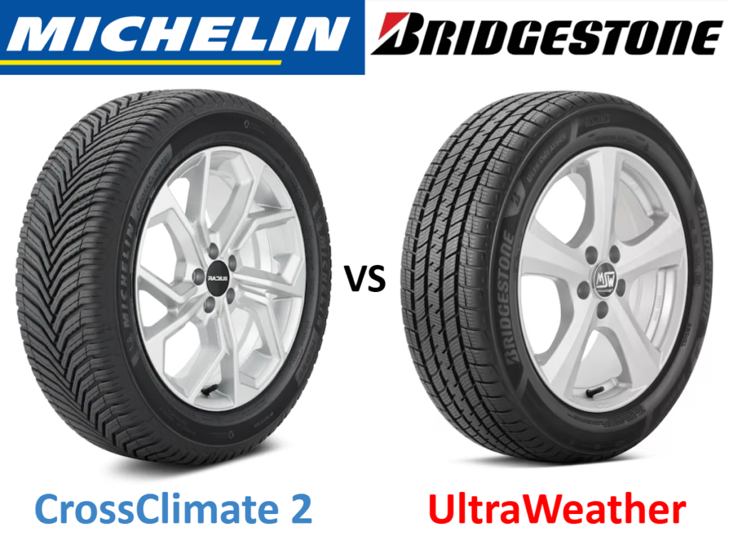 Michelin CrossClimate 2 vs Bridgestone UltraWeather