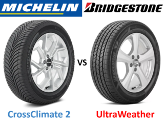 Michelin CrossClimate 2 vs Bridgestone UltraWeather