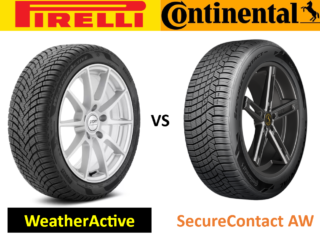 Pirelli Cinturato WeatherActive vs Continental SecureContact AW